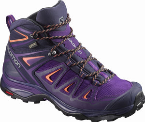 Salomon Womens X Ultra 3 MID GTX Hiking Boots