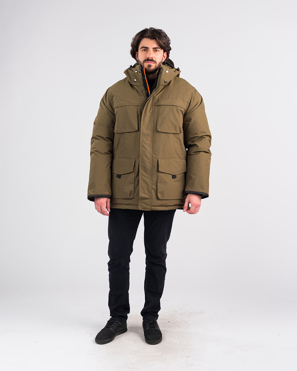 Outdoor Survival Canada OSC Men's Akiak  -40 Fur Free Down Parka - ScoutTech