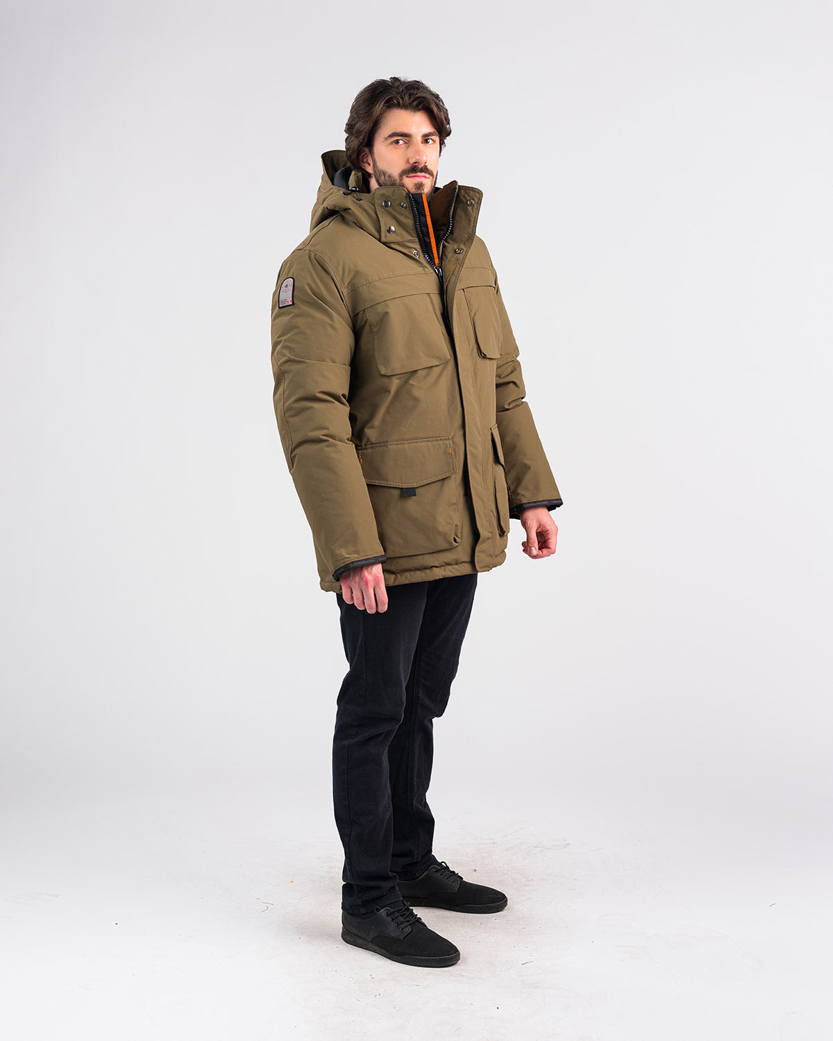 Outdoor Survival Canada OSC Men's Akiak  -40 Fur Free Down Parka - ScoutTech