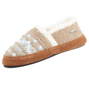 Acorn Women's Nordic Moccasins Front View | ScoutTech Outfitters