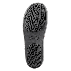 Baffin Cabin Unisex Hybrid Slipper View of Black Rubber Tread | ScoutTech