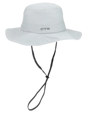 CTR Unisex Summit Pack-It Boonie Crushable Sun Hats with Floating Brim in White | ScoutTech Outfitters