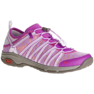 Chaco Women's Outcross EVO Closed Toe Water Shoes in Violet and White | ScoutTech Outfitters Mississauga Store