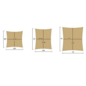 Chinook All-Purpose Lightweight Adventure Tarps Size Comparison Chart - ScoutTech Outfitters