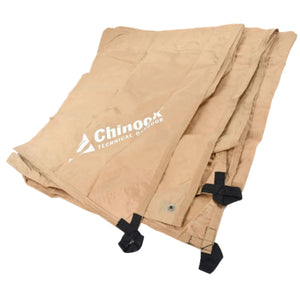 Chinook Lightweight Rip-Stop All-Purpose Tarps 9'6" x 9'6" Small in Sand | ScoutTech Outfitters Mississauga Store