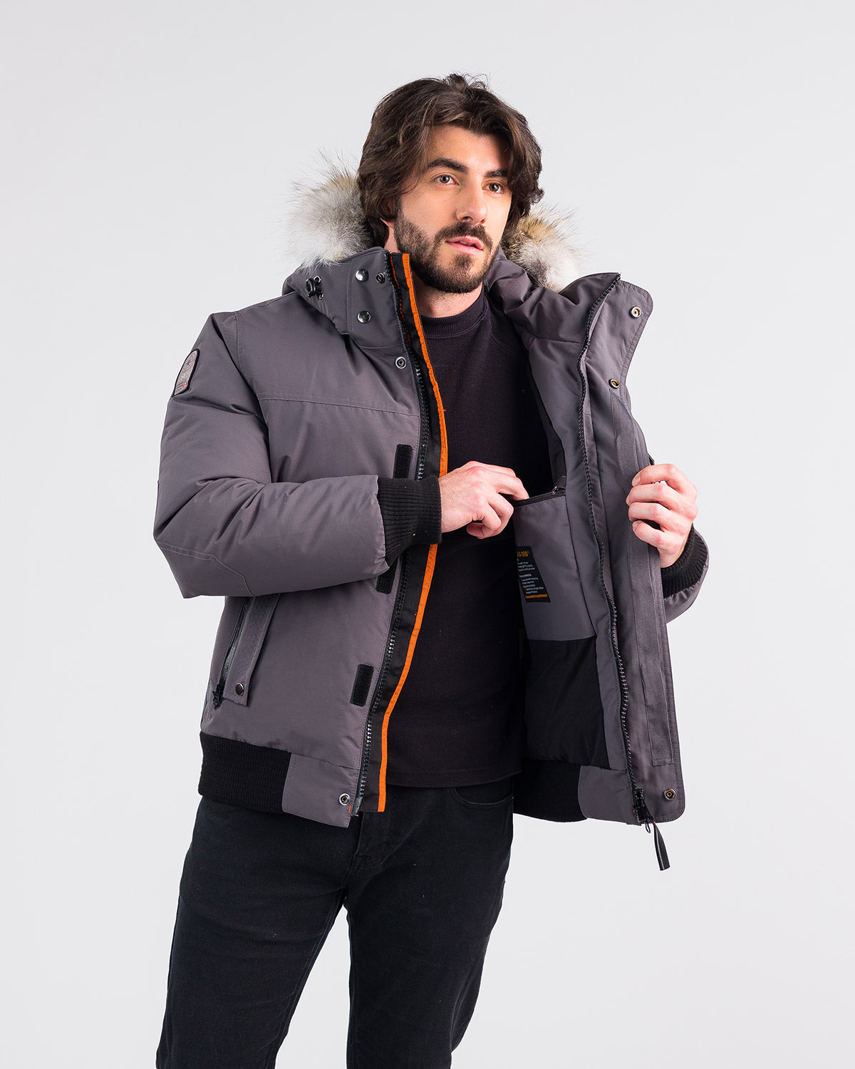 Outdoor Survival Canada OSC Men's Desna -40 Down Bomber Jacket - ScoutTech