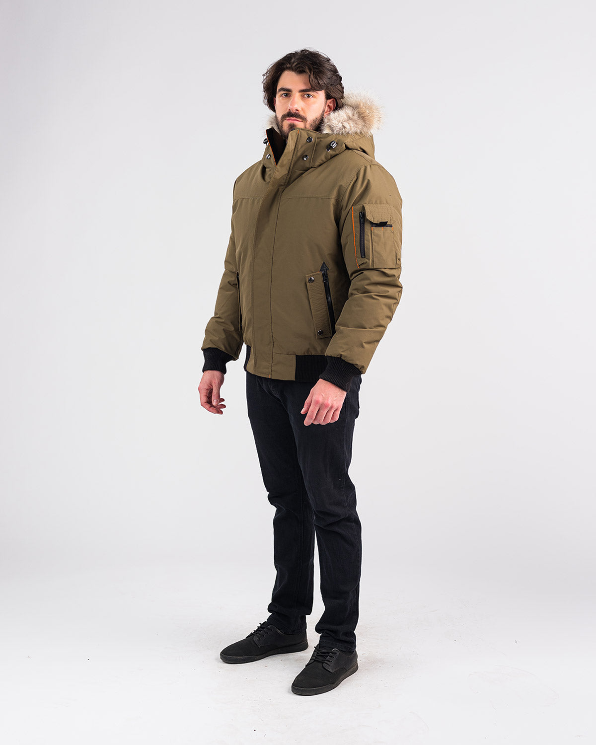 Outdoor Survival Canada OSC Men's Desna -40 Down Bomber Jacket - ScoutTech