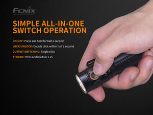 Fenix E30R Rechargeable Flashlight 1600 lumens