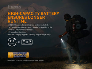 Fenix PD36R Rechargeable Flashlight 1600 Lumens