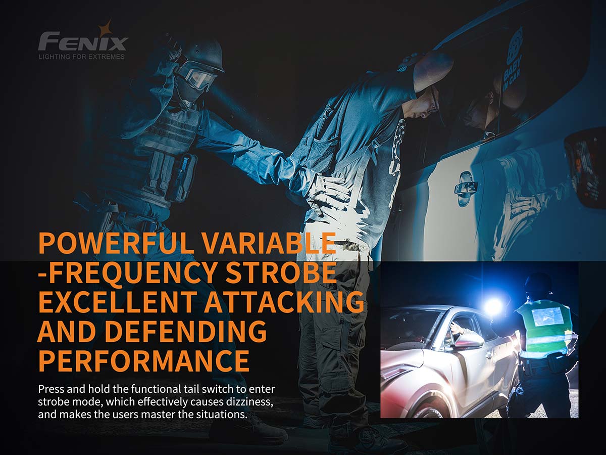 Fenix TK26R USB Rechargeable Tactical Flashlight 1500 Lumens - ScoutTech