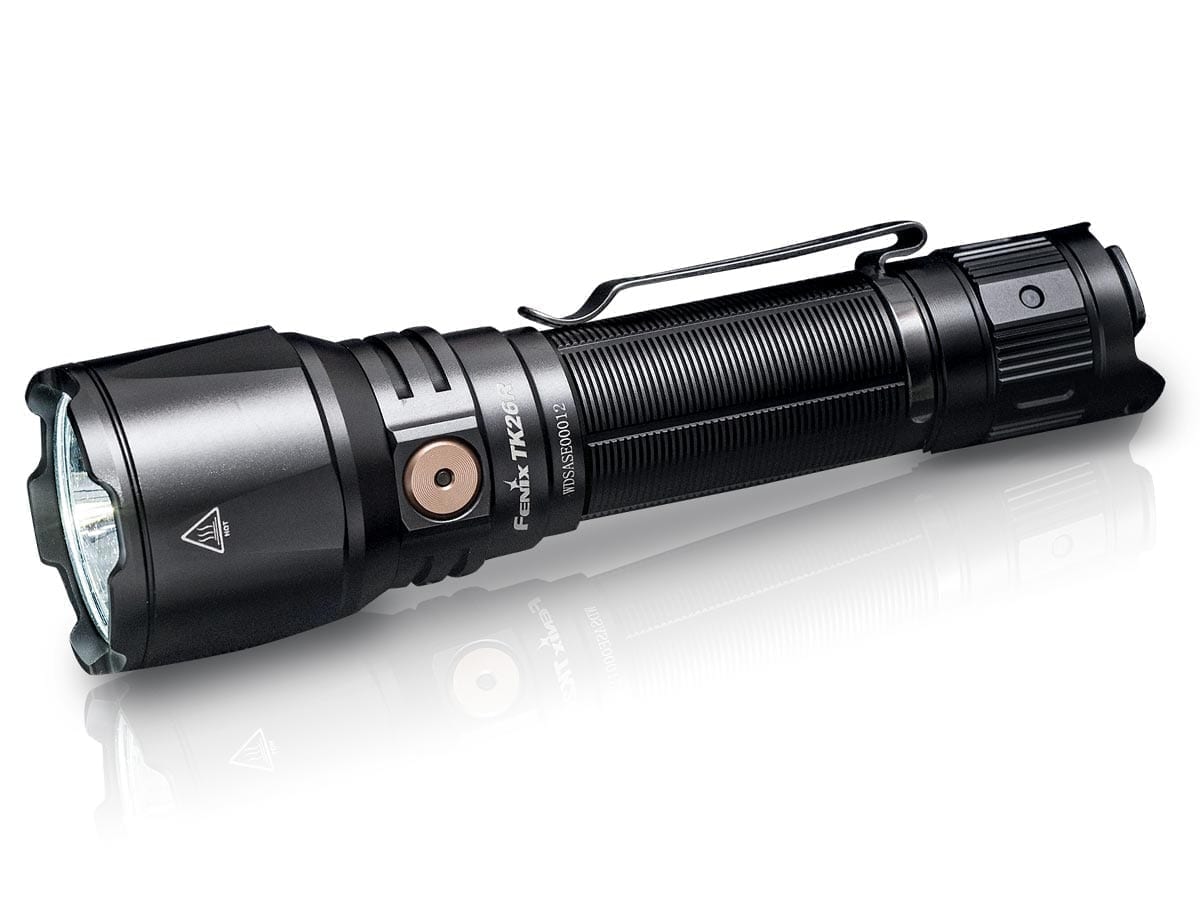 Fenix TK26R USB Rechargeable Tactical Flashlight 1500 Lumens - ScoutTech