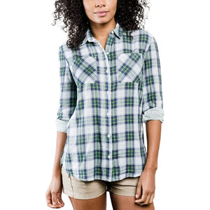 United By Blue Womens Stargrass Relaxed Plaid Shirts
