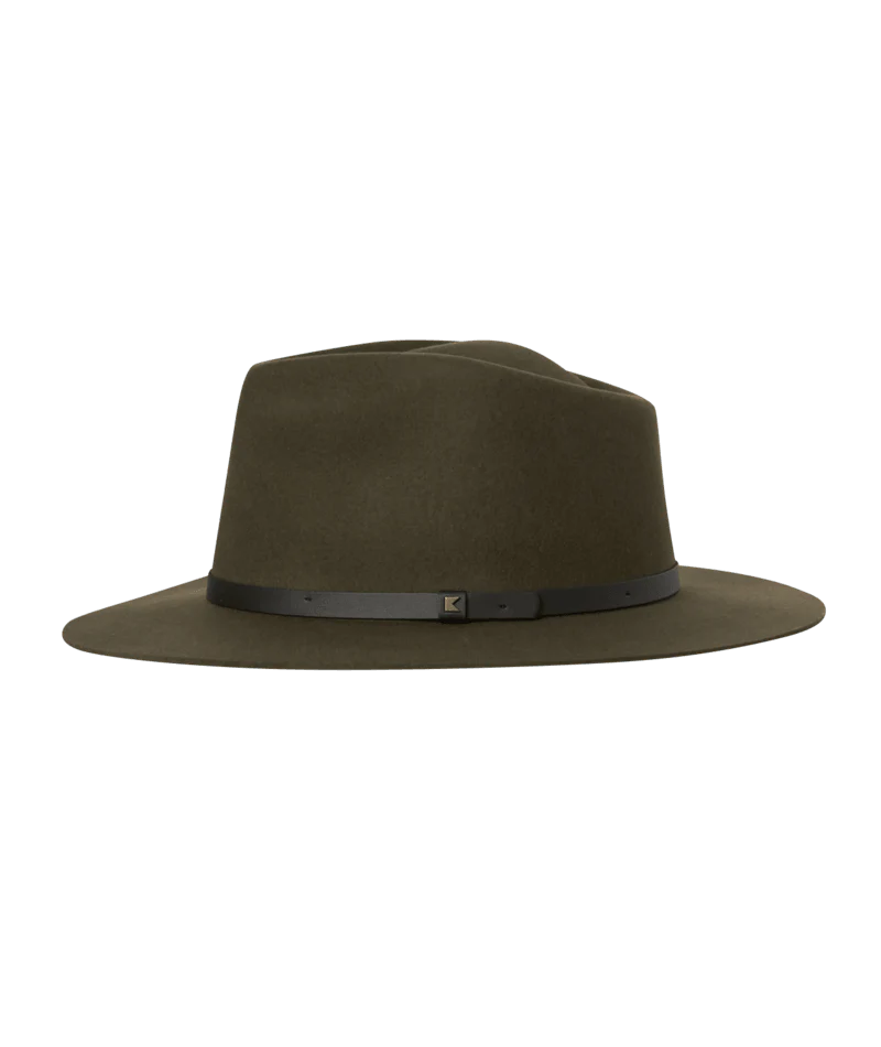 Kooringal Unisex Felt Wide Brim Fedora Goodwin Size XL - ScoutTech Outfitters