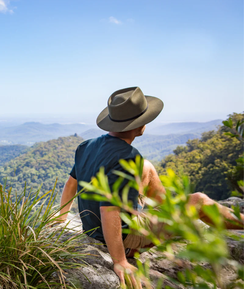 Kooringal Unisex Felt Wide Brim Fedora Goodwin Size XL - ScoutTech Outfitters