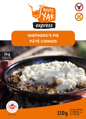Happy Yak Shephard's Pie