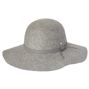 Kooringal Women's Forever After Australian Wool Felt Large Brim Sun Hat in Grey | ScoutTech Outfitters