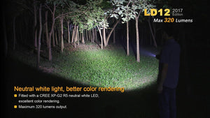 Fenix LD12 Flashlight 2017 Edition 320 Lumens