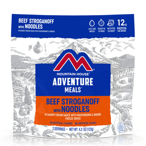 Mountain House Scrambled Beef Strogonoff with Noodles Pouch