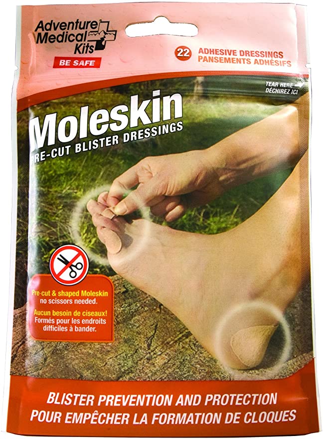 Adventure Medical Kits Pre-cut Moleskin Blister Dressing - ScoutTech Outfitters