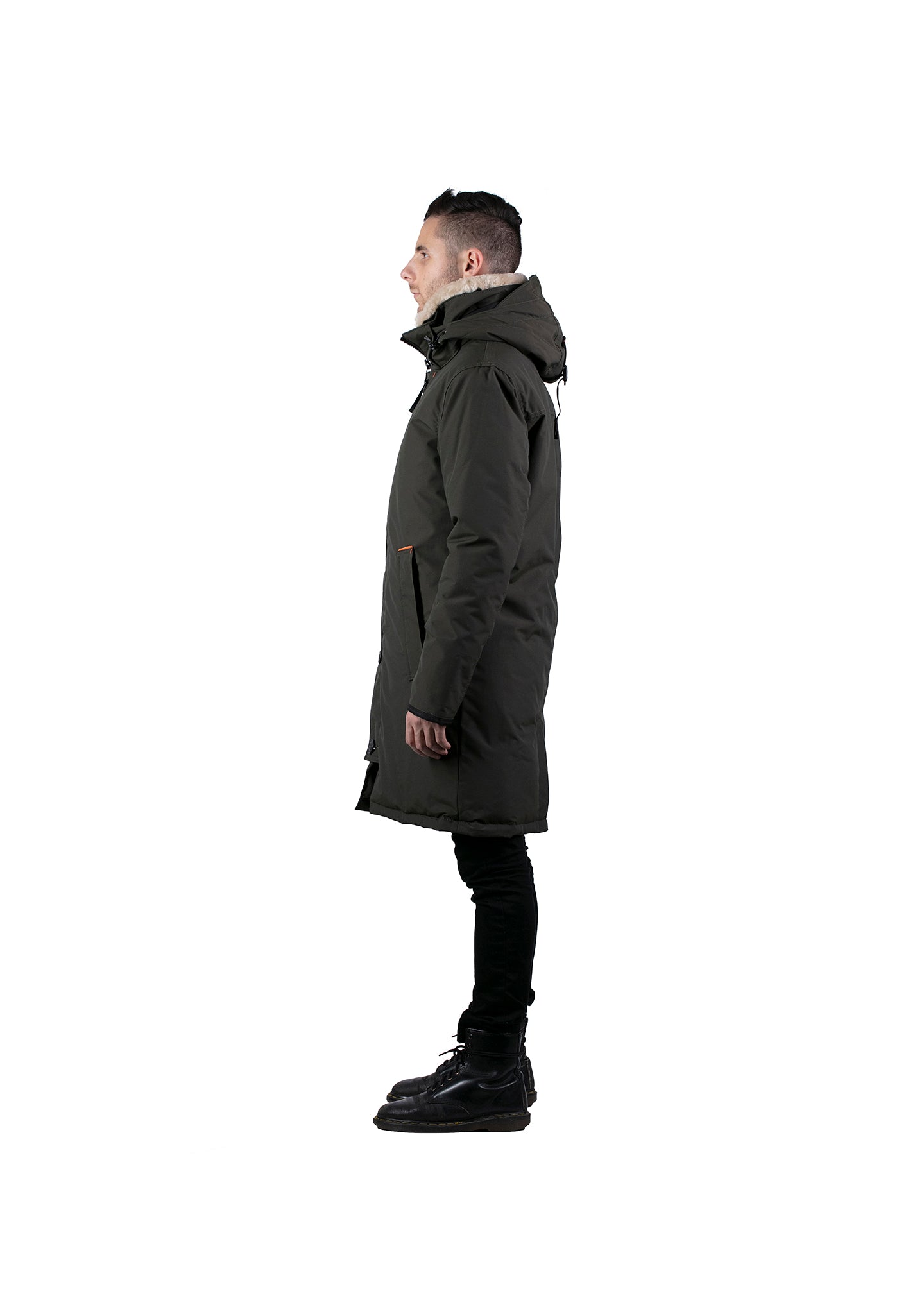 Outdoor Survival Canada OSC Men's Nevluk -20C Urban Shearling Down Parka - ScoutTech
