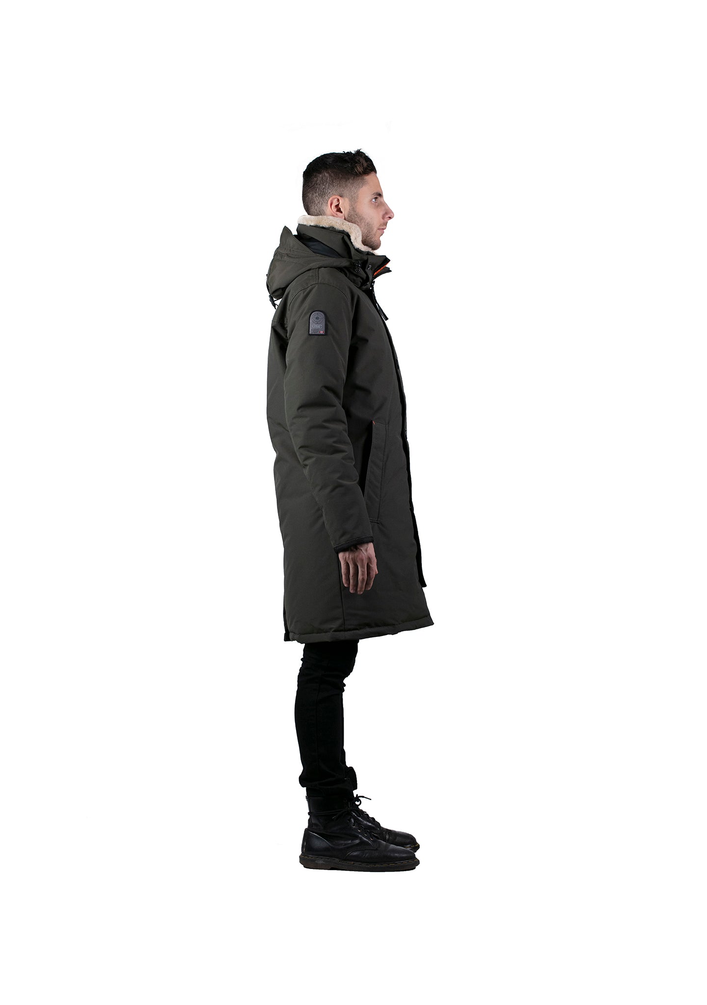 Outdoor Survival Canada OSC Men's Nevluk -20C Urban Shearling Down Parka - ScoutTech
