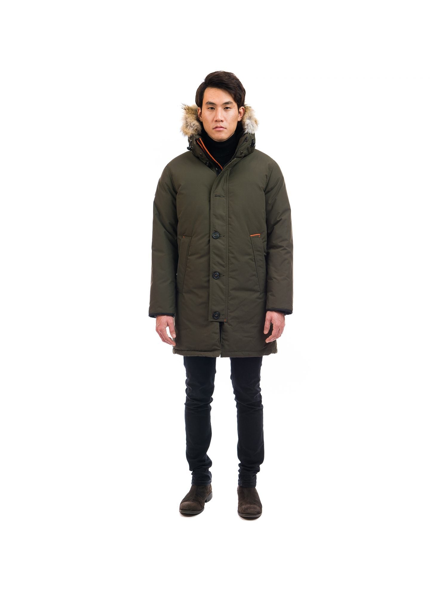 Outdoor Survival Canada OSC Men's Nevluk -20C Urban Coyote Down Parka - ScoutTech