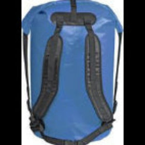 North 49 WildWater 110L Waterproof Canoe Packs in Blue Harness View | ScoutTech Outfitters Mississauga Store