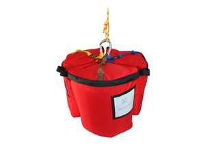 North Water Tribag Set Showing Option to Hang Using a Carabineer and Rope (Not Included) | ScoutTech Outfitters