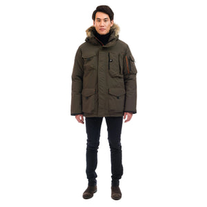 Outdoor Survival Canada OSC Men's Kanti -40 Down Parka in Alpine Moss | ScoutTech Outfitters
