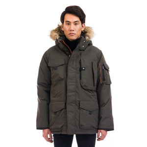 Outdoor Survival Canada OSC Men's Kanti -40 Down Parka in Alpine Moss | ScoutTech Outfitters