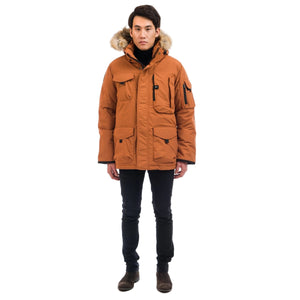 Outdoor Survival Canada OSC Men's Kanti -40 Down Parka in Copper Creek Orange | ScoutTech Outfitters