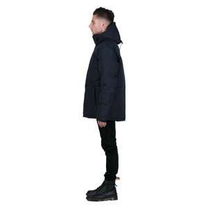 Outdoor Survival Canada OSC Men's Iqniq -40C/F Down Parka in Cold Lake Blue Left Side View | ScoutTech Outfitters Mississauga Store