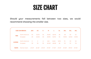 Outdoor Survival Canada OSC Men's Massak -40° Down Parka Size Chart | ScoutTech Outfitters