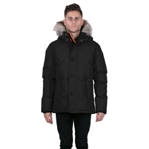 Outdoor Survival Canada OSC Men's Nyik -20°C Urban Coyote Jacket in Orca Black | ScoutTech Outfitters