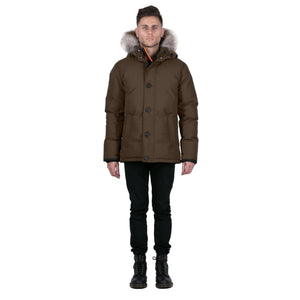 Outdoor Survival Canada OSC Men's Nyik -40 Down Parka in Alpine Moss | ScoutTech Outfitters Mississauga