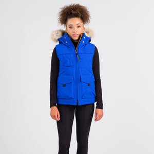 Outdoor Survival Canada OSC Miki Women's -40° Down Vest in Arctic Blue | ScoutTech Outfitters