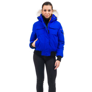 Outdoor Survival Canada OSC Nini Womens -40 Bomber Jacket in Arctic Blue | ScoutTech Outfitters