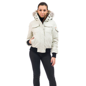 Outdoor Survival Canada OSC Nini Womens -40 Bomber Jacket in Opal | ScoutTech Outfitters