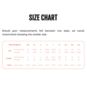 Outdoor Survival Canada OSC Unisex Mission -60°C Expedition Down Parka Sizing Chart | ScoutTech Mississauga