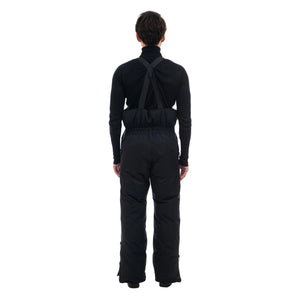 Outdoor Survival Canada OSC Unisex Klin Down Bib Pants in Black Back View | ScoutTech Outfitters