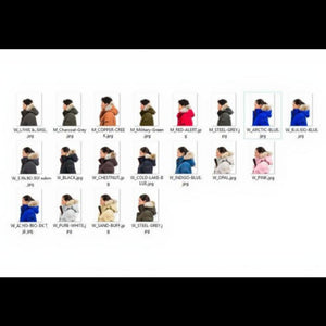 Outdoor Survival Canada OSC Women's Jaci -40C/F Down Parka Colour Comparison Chart | ScoutTech Outfitters Store
