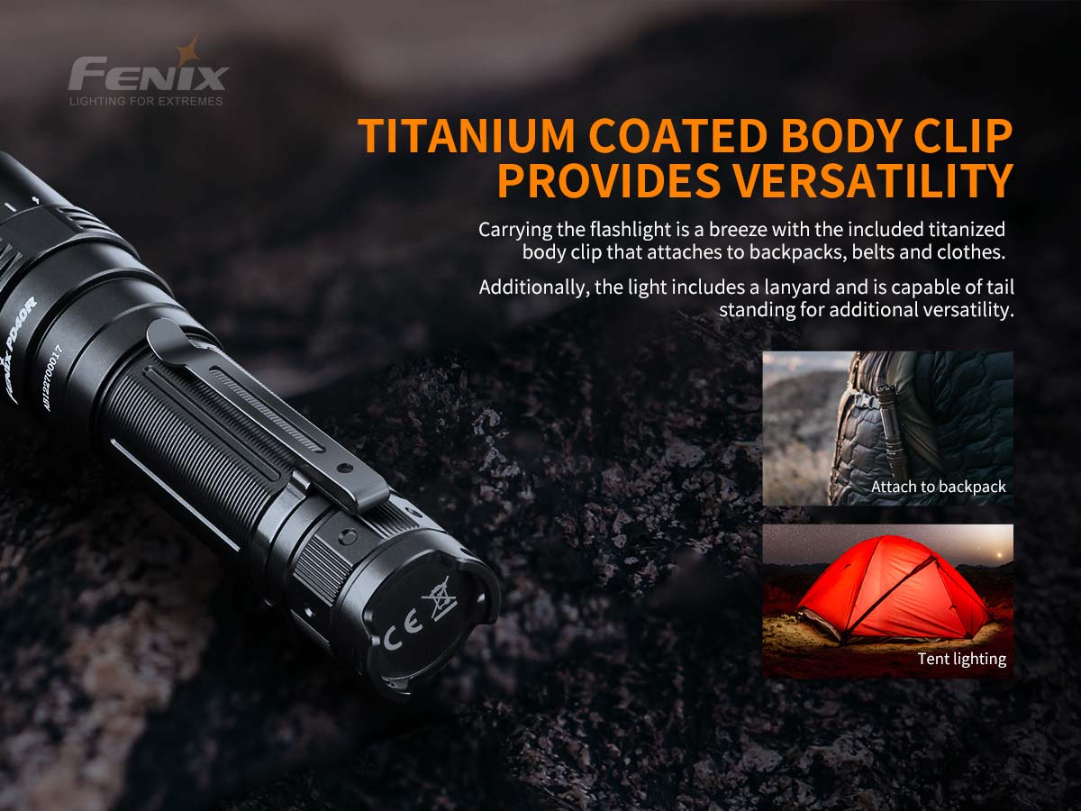 Fenix PD40R V2.0 Rechargeable Flashlight 3000 Lumens - ScoutTech