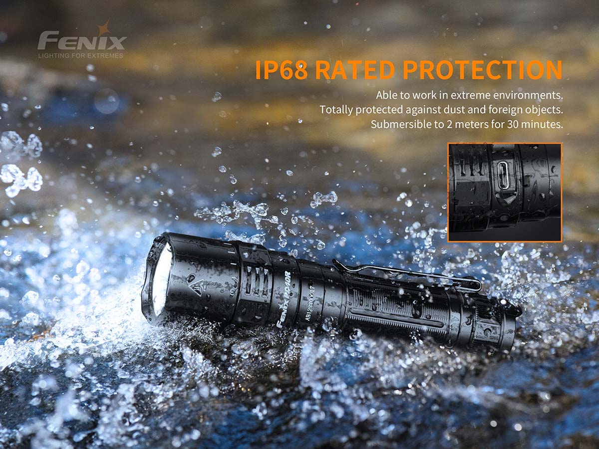 Fenix PD40R V2.0 Rechargeable Flashlight 3000 Lumens - ScoutTech