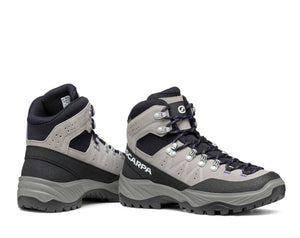 Scarpa Women's Boreas GTX Waterproof Trekking Boots Pair Side and Heel View | ScoutTech Outfitters Mississauga Store