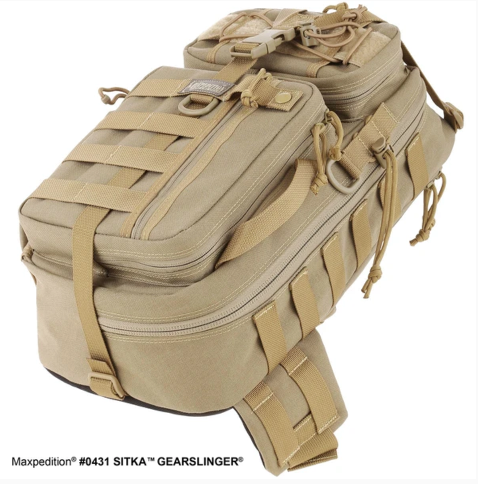 Maxpedition Sitka Gearslinger 15 L Unisex Sling Pack - ScoutTech