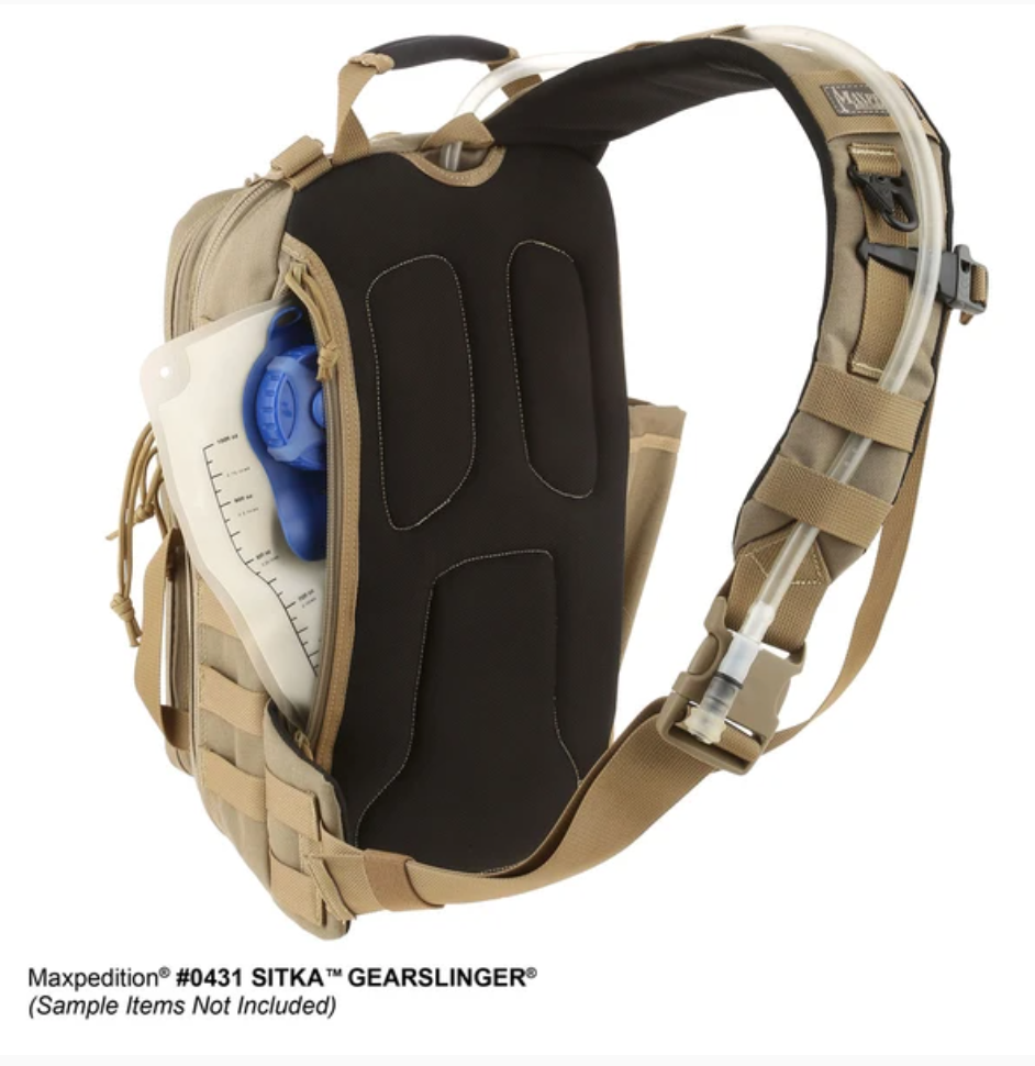 Maxpedition Sitka Gearslinger 15 L Unisex Sling Pack - ScoutTech