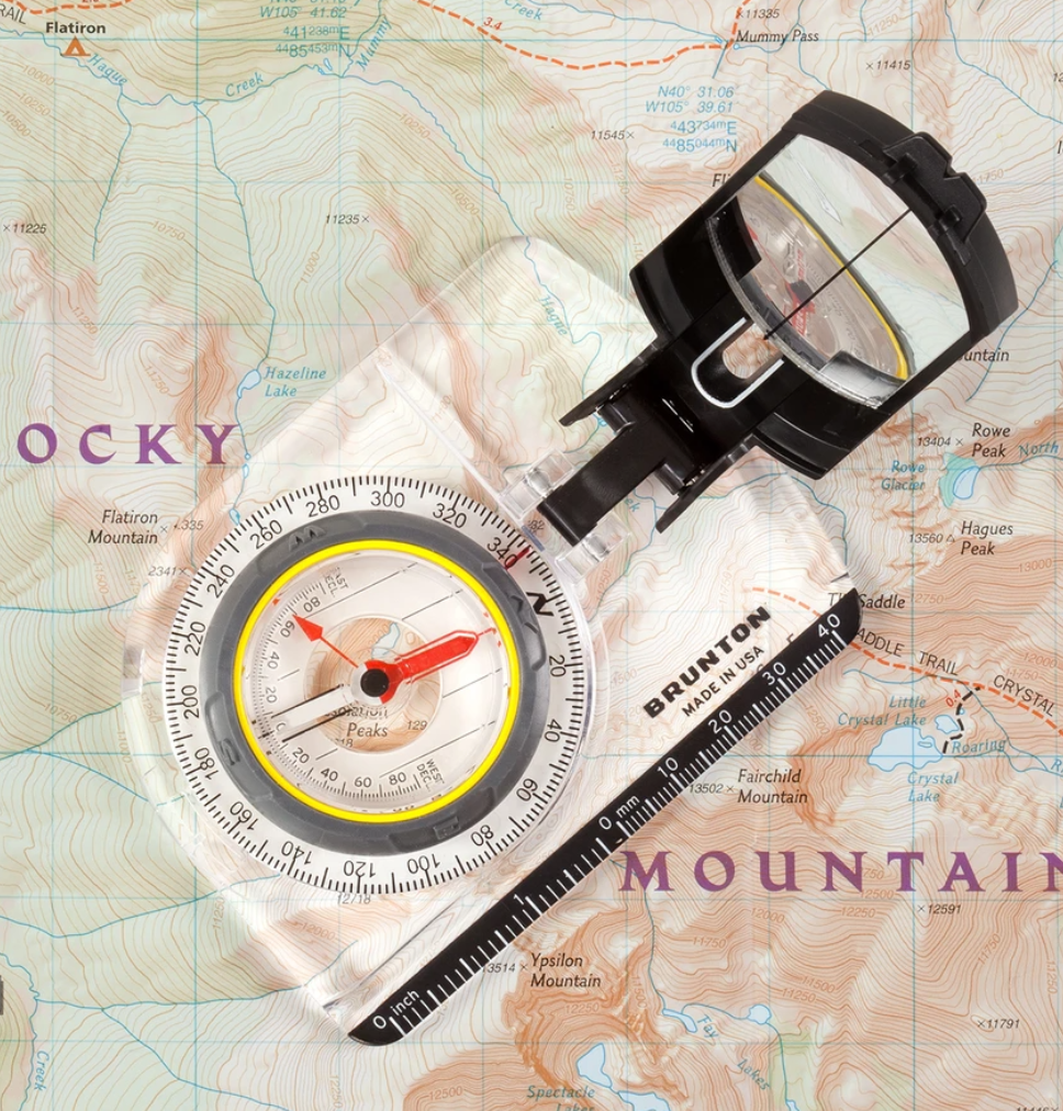 Brunton TruArc 7 Mirrored Sighting Compass - ScoutTech