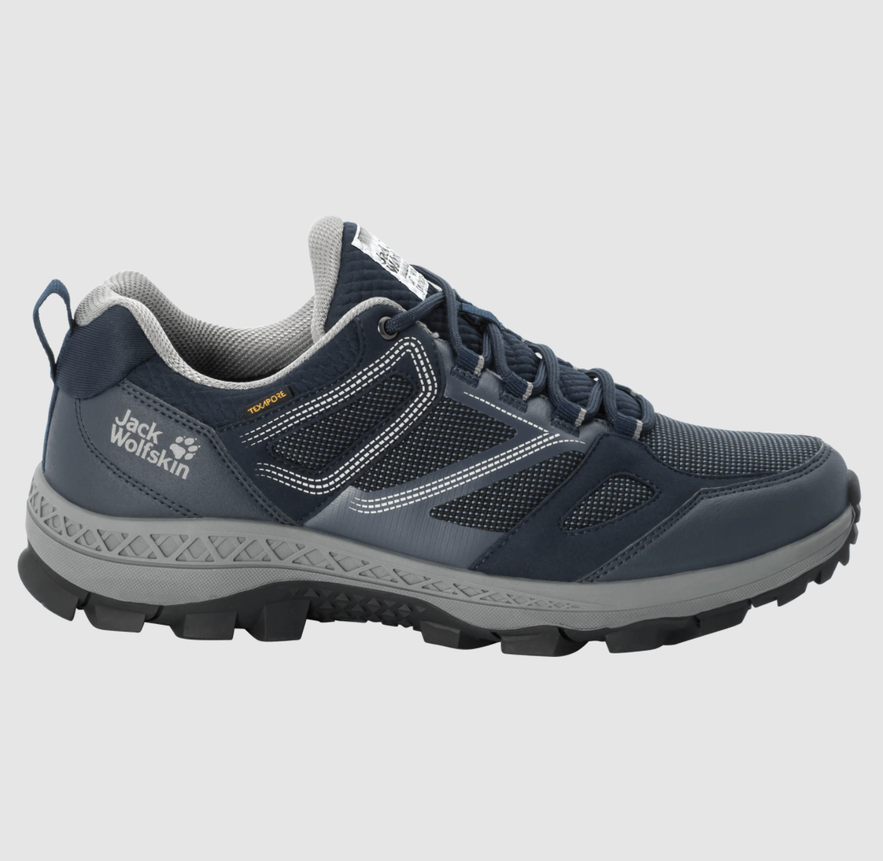 Jack Wolfskin Mens Downhill Texapore Low Waterproof Hiking Shoes - ScoutTech