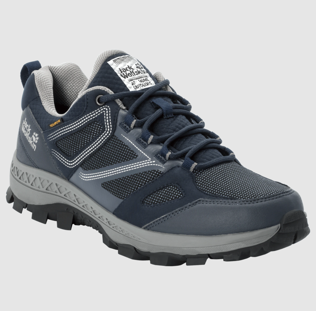 Jack Wolfskin Mens Downhill Texapore Low Waterproof Hiking Shoes - ScoutTech