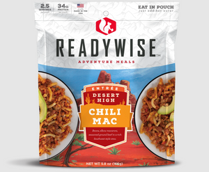 ReadyWise Desert High Chili Mac with Beef